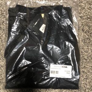 Black lyla off the shoulder dress